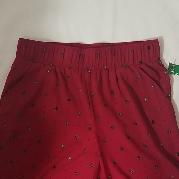 Dip Wide Leg Pants...Red/Blk...Size 12 - Picture 3 of 7